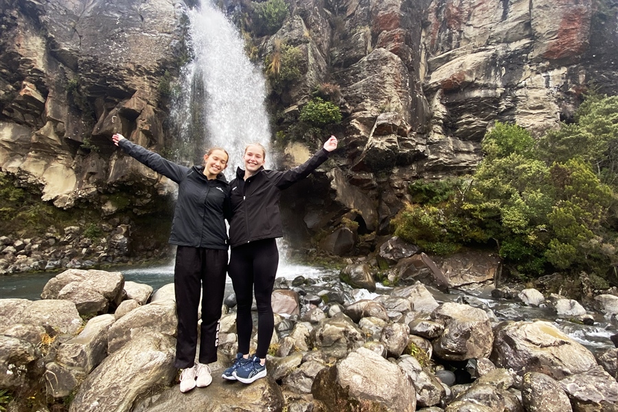 Taranaki Track Falls