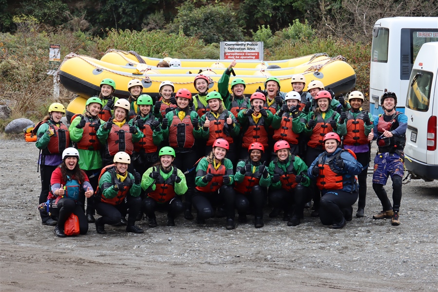 Rafting success!