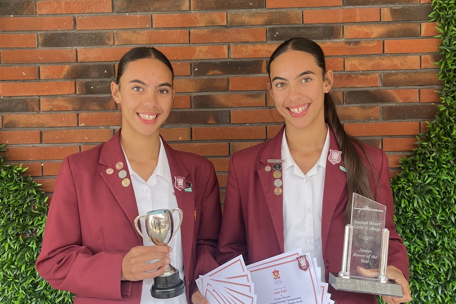 Novice Rower of the Year & Junior Rower of the Year
Casey Paki & Jade Paki