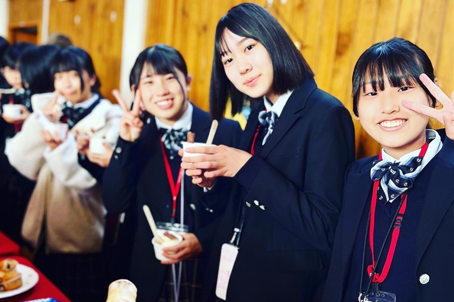 Koga Secondary School Visit – Japan