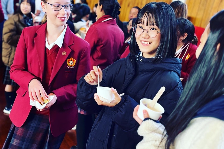 Koga Secondary School Visit – Japan