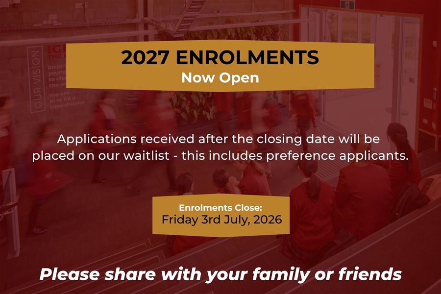 2027 Enrolments
