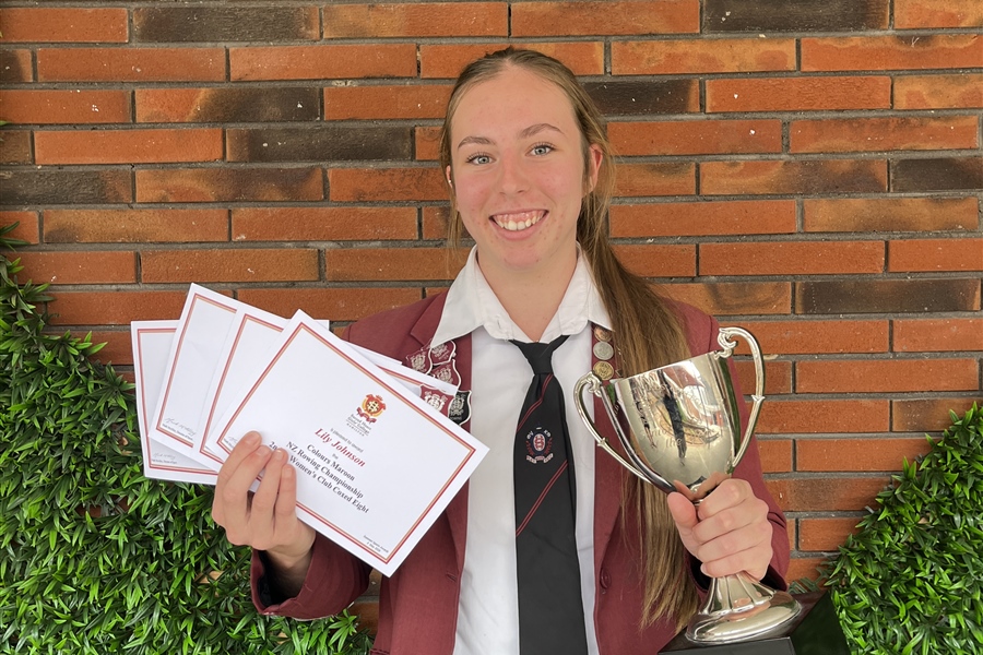 Senior Rower of the Year - Lily Johnson