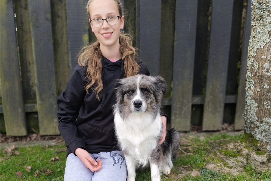 Kyla and Buddy