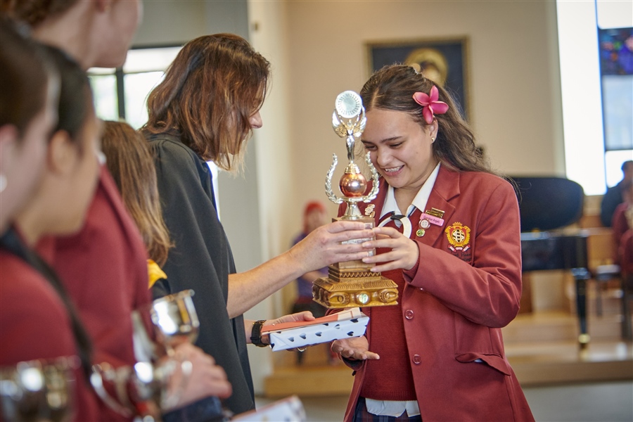 Hui te Rangiora Marae Trophy for Junior Leadership in Māori - Gabrielle Neho
