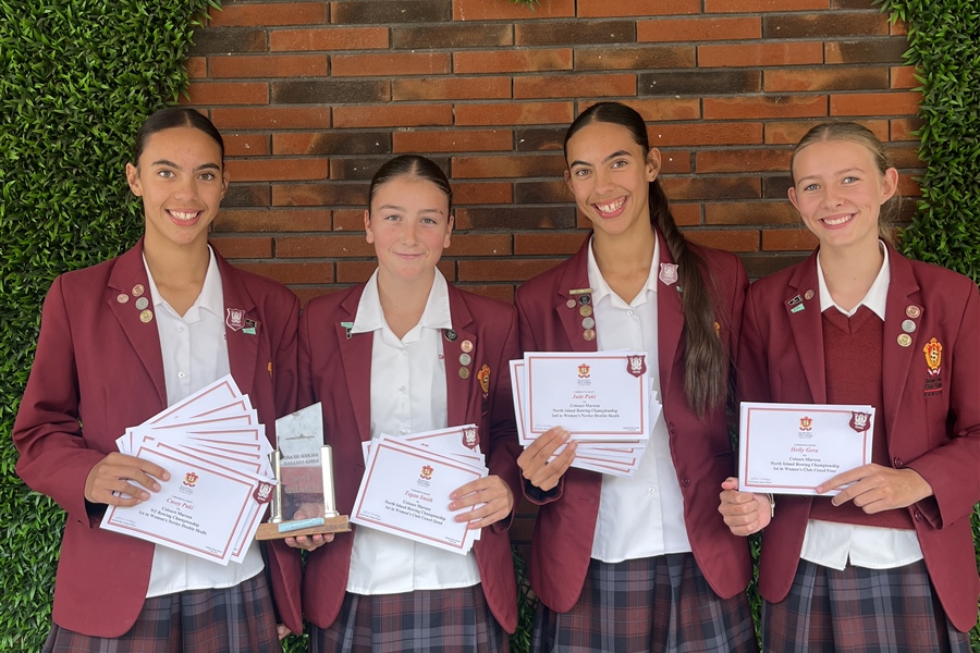 Rowing Crew of the Year
Under 18 Girls Novice Coxed Quad
Casey Paki, Jade Paki, Maddy Moore, Tegan Smith, Holly Gera